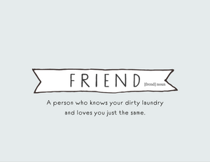 Friend Card