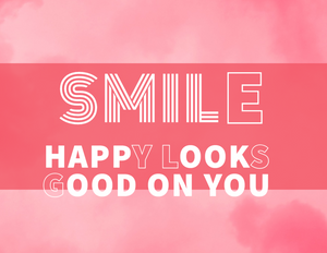 Happy Looks Good On You Card