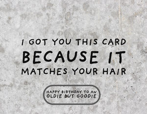 Matches Your Hair Card