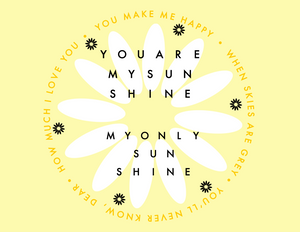 My Only Sunshine Card