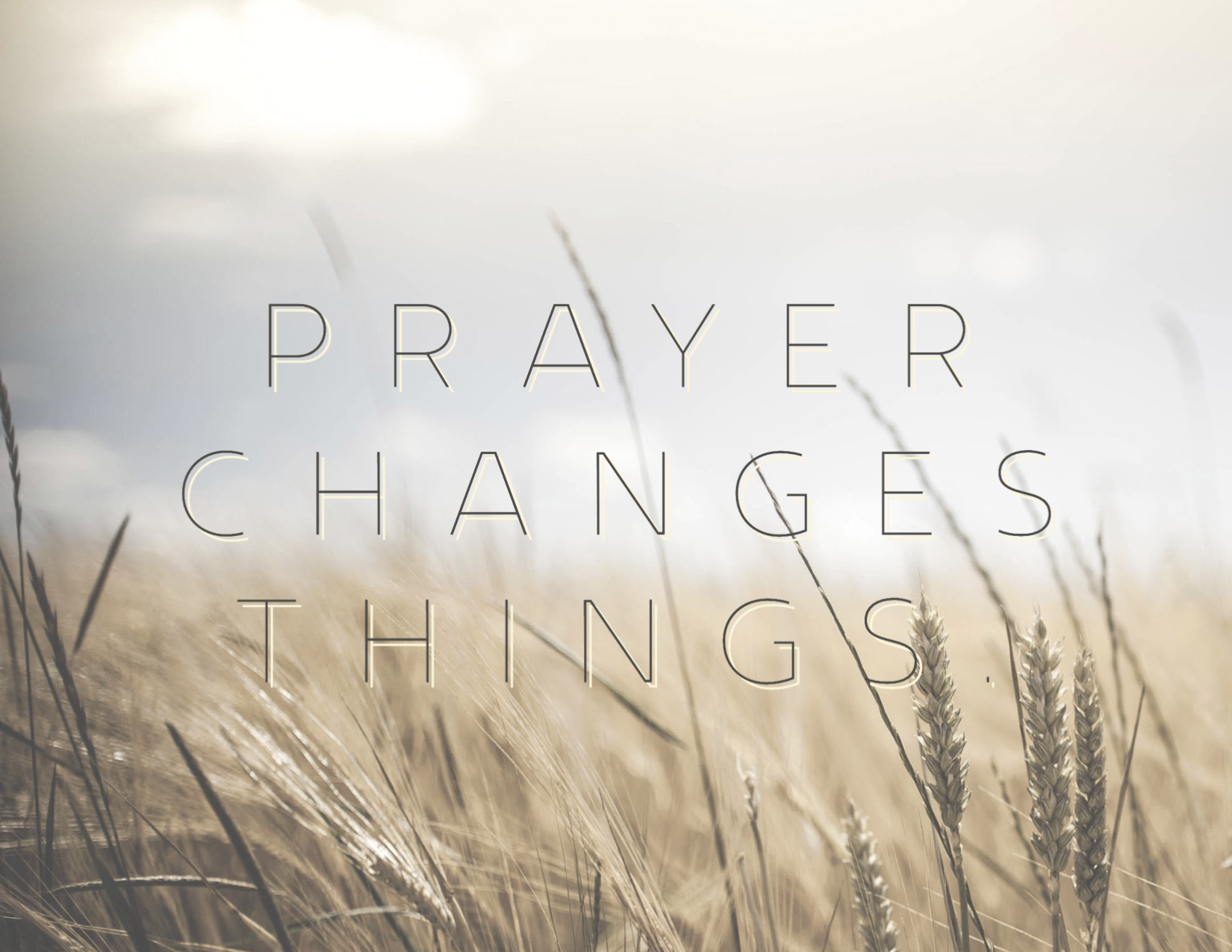 Prayer Changes Everything Card