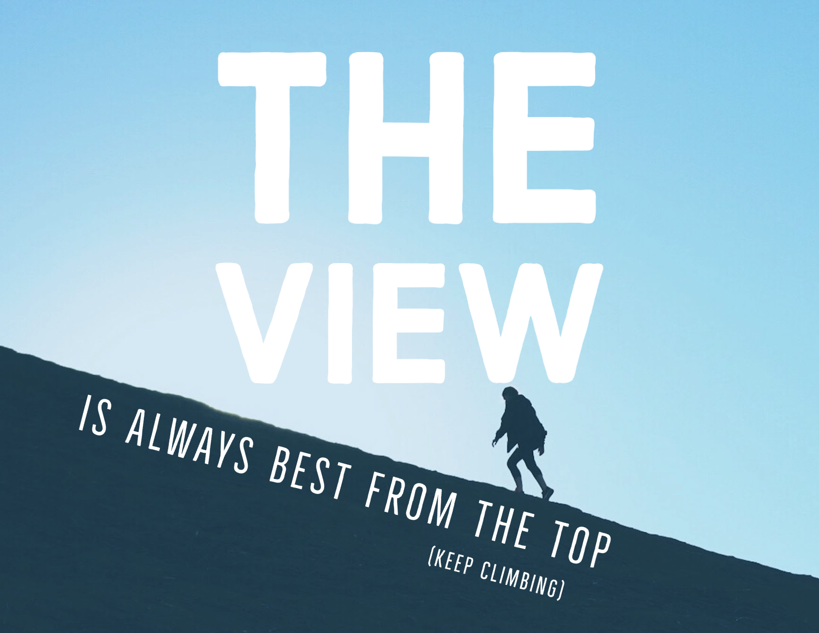 The View Is Always Best From The Top Card
